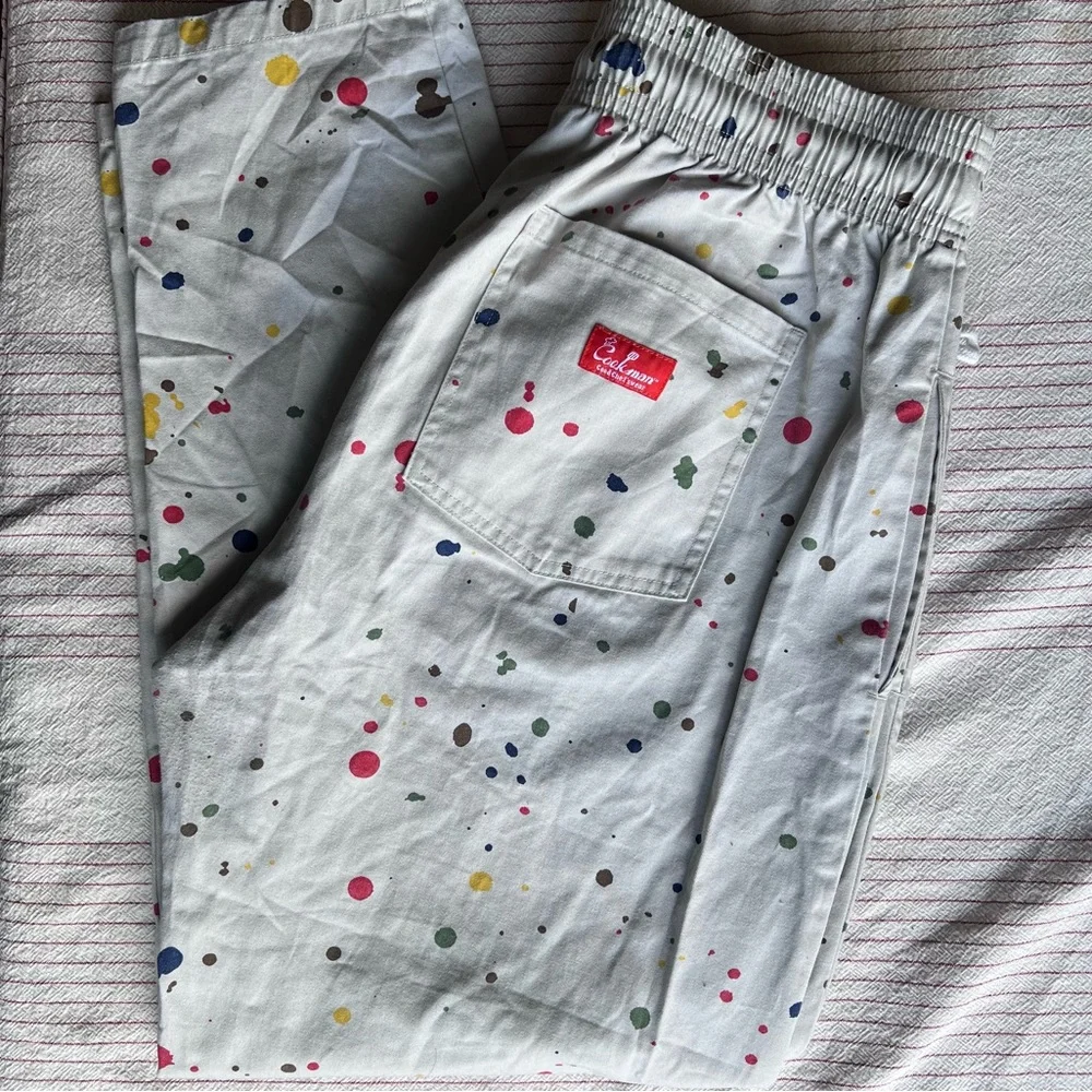 SOLD Cookman USA Sauce Splash chef pants - Picture 4 of 5
